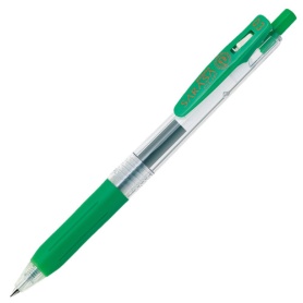 ゼブラ　ジェルボールペン　サラサクリップ　０．３ｍｍ　緑　ＪＪＨ１５－Ｇ　１本