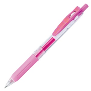 ゼブラ　ジェルボールペン　サラサクリップ　０．３ｍｍ　ライトピンク　ＪＪＨ１５－ＬＰ　１本1