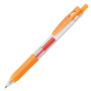 ゼブラ　ジェルボールペン　サラサクリップ　０．３ｍｍ　オレンジ　ＪＪＨ１５－ＯＲ　１本1