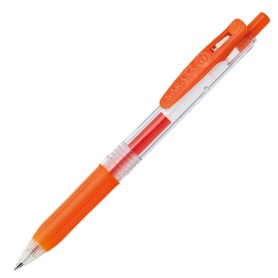 ゼブラ　ジェルボールペン　サラサクリップ　０．３ｍｍ　レッドオレンジ　ＪＪＨ１５－ＲＯＲ　１本