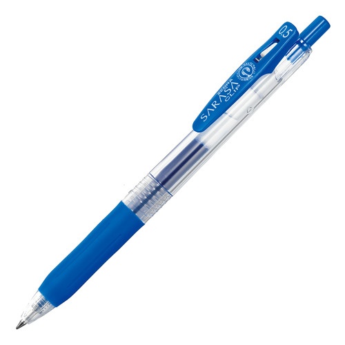 ゼブラ　ジェルボールペン　サラサクリップ　０．５ｍｍ　コバルトブルー　ＪＪ１５－ＣＯＢＬ　１本1