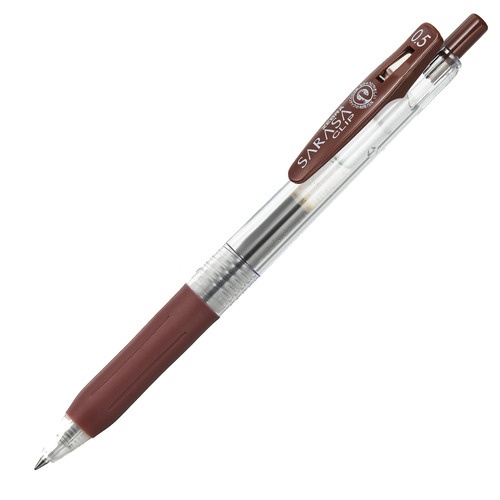 ゼブラ　ジェルボールペン　サラサクリップ　０．５ｍｍ　茶　ＪＪ１５－Ｅ　１本1