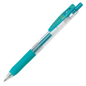 ゼブラ　ジェルボールペン　サラサクリップ　０．７ｍｍ　ブルーグリーン　ＪＪＢ１５－ＢＧ　１本