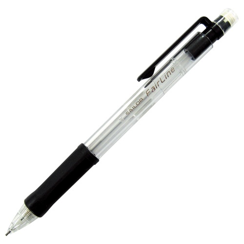 セーラー万年筆　再生工場　フェアライン　シャープペンシル　０．５ｍｍ　（軸色　ブラック）　２１－３０８２－５０２　１本1