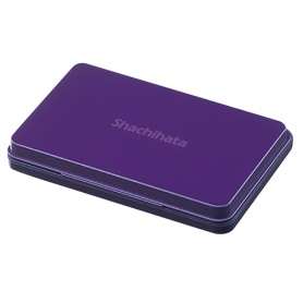 シヤチハタ　スタンプ台　大形　紫　ＨＧＮ－３－Ｖ　１個
