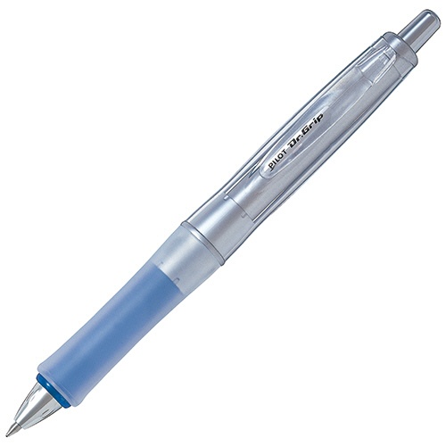 パイロット　油性ボールペン　ドクターグリップ　Ｇスペック（ソフトグリップ）　細字０．７ｍｍ　黒　（軸色：ソフトブルー）　ＢＤＧＳ－６０Ｒ－ＳＬ　１本1