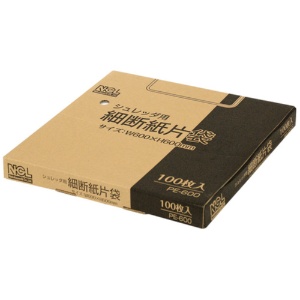 ナカバヤシ　細断紙片袋　Ｓ　ＰＥ－６００　１箱（１００枚）1