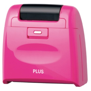 プラス　個人情報保護スタンプ　ローラーケシポン　ワイド　本体　ピンク　ＩＳ－５１０ＣＭ　１個1