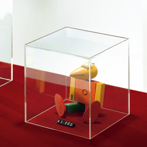 クルーズ　アクリルボックス５面体　クリア　２０ｃｍ角　ＡＢ－２００　１個2