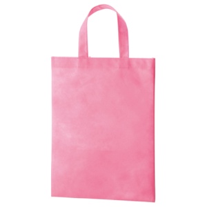 ＴＡＮＯＳＥＥ　不織布バッグ　Ａ４　マチ無　ヨコ２７０×タテ３５０ｍｍ　ピンク　１パック（１０枚）1