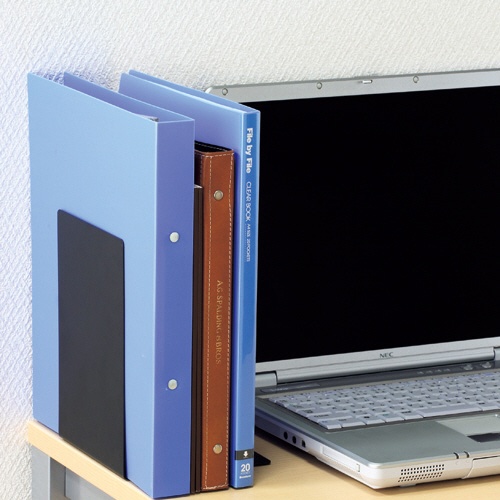 ＴＡＮＯＳＥＥ　ブックエンド　Ｌ型　大　ライトグレー　１組（２枚）3