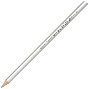 三菱鉛筆　色鉛筆８８０級　銀色　Ｋ８８０．２６　１ダース（１２本）1
