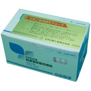 日本白墨工業　工事用雨天チョーク　白　ＵＣ－１　１箱（１００本）2