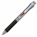 トンボ鉛筆　３色油性ボールペン　リポータースマート３　０．７ｍｍ　（軸色　透明）　ＢＣ－ＴＲＬ２０　１本
