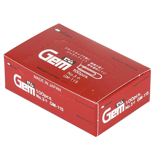 ミツヤ　ゼムクリップ　小　２３ｍｍ　ＧＭ－１１５　１箱（約１００本）1