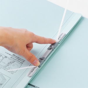 コクヨ　ガバットファイル（活用タイプ・紙製）　Ａ４ヨコ　８００枚収容　背幅１４～９４ｍｍ　青　フ－Ｖ９５ＮＢ　１冊3