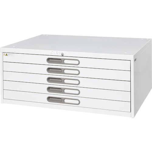 ダイシン工業　Ａ１用マップケース　Ａ１‐５Ｗ　５段引出し型　ホワイト　Ａ１－５Ｗ　１台1