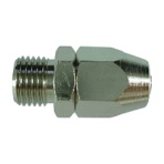 八興販売　ハッコウ　ウレタンホースジョイント６．５×１０　Ｇ１／４　ＵＪ６５－ＭＧ１／４　１個