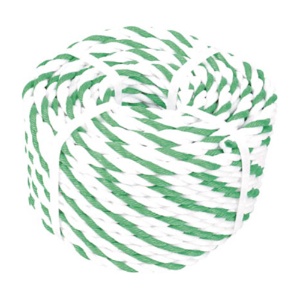 ＴＲＵＳＣＯ　標識ロープ　７．５ｍｍ×２０ｍ　白・緑　Ｒ－９２０ＷＧＮ　１巻1