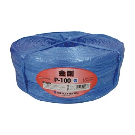 司化成工業　ツカサ　手結束用ＰＰ縄（ツカサテープ）　青　Ｐ－１００Ｂ　１巻
