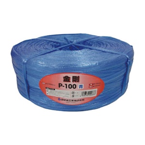 司化成工業　ツカサ　手結束用ＰＰ縄（ツカサテープ）　青　Ｐ－１００Ｂ　１巻1