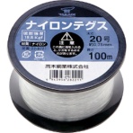 高木綱業　高木　ナイロンテグス　２０号　黒コイル　２２－８２２１　１巻