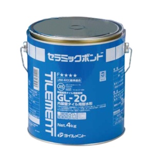 タイルメント　ＴＩＬＥＭＥＮＴ　タイル用接着剤　ＧＬ－２０　４ｋｇ　３０１０００４０　１缶1