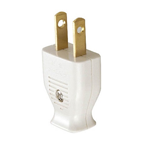 明工社　明工　平形スモールプラグ（乳白）　ＭＰ２５３９Ｗ１　１個1