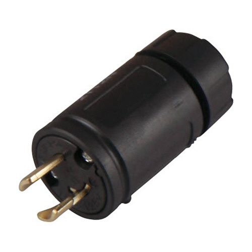 アメリカン電機　引掛形　ナイロンプラグ　２Ｐ１５Ａ１２５Ｖ　２１１２Ｎ　１個1