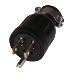 アメリカン電機　平刃形　ゴムプラグ　接地２Ｐ１５Ａ１２５Ｖ　７１１２ＧＲ－ＮＥＷ　１個