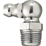 エーゼット　グリースニップル真鍮９０－１／８ＰＴ　ＧＢ７０７　１パック（３個）