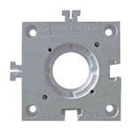 井口機工製作所 ISB ボールベアー取付ベース パズル白色 PZ75-WH 1個