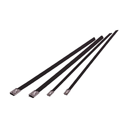 【クリックでお店のこの商品のページへ】TRUSCO コーティングステンレスケーブルタイ W7.9×679L TBSTC-679L 1パック(100本) TBSTC679L