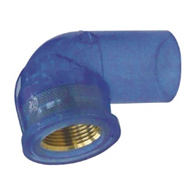 クボタケミックス　透明ＴＳ　メタル給水栓エルボ　ＴＳ－ＭＷＬ１３　Ｃ－ＴＳＭＷＬ１３　１個