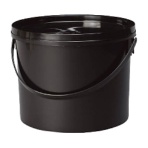 ＤＩＣプラスチック　ＤＳＰシリーズＦタイプ　５Ｆ蓋付　黒　ＤＳＰ－５Ｆ－ＢＫ　１個