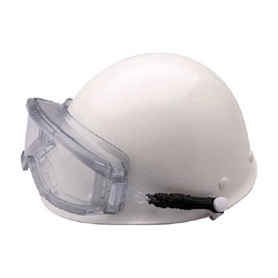 ミドリ安全　ＵＶＥＸ　ゴーグル型　保護メガネ　ヘルメット取付式　Ｘ－９３０１ＳＰＧ　１個