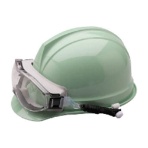 ミドリ安全　ＵＶＥＸ　ゴーグル型　保護メガネ　ヘルメット取付式　Ｘ－９３０２ＳＰＧ－ＧＹ　１個