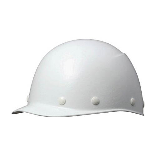 【クリックで詳細表示】ミドリ安全 FRP製ヘルメット 野球帽型 SC-9FRA-KP-W 1個 SC9FRAKPW