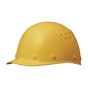 ミドリ安全　ＦＲＰ製ヘルメット　野球帽型　通気孔付　ＳＣ－９ＦＶＲＡ－ＫＰ－Ｙ　１個1