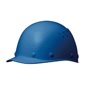 ミドリ安全　ＦＲＰ製ヘルメット　野球帽型　通気孔付　ＳＣ－９ＦＶＲＡ－ＢＬ　１個