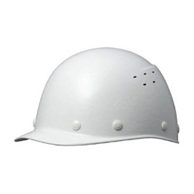 ミドリ安全　ＦＲＰ製ヘルメット　野球帽型　通気孔付　ＳＣ－９ＦＶＲＡ－Ｗ　１個