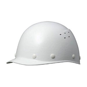 ミドリ安全　ＦＲＰ製ヘルメット　野球帽型　通気孔付　ＳＣ－９ＦＶＲＡ－Ｗ　１個1