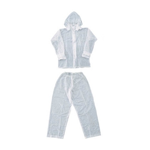 ＴＲＵＳＣＯ　レインスーツ　ＬＬサイズ　クリア　ＴＲＷ９０ＬＬ　１着1