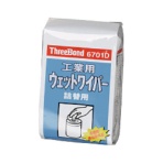 スリーボンド　工業ウェットワイパー　ＴＢ６７０１Ｄ　ＴＢ６７０１Ｄ　１パック（８０枚）