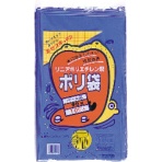 積水フィルム 積水 90型ポリ袋 青 #7-1 N-9707 1パック(10枚)