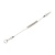 ＴＲＵＳＣＯ　安全ループ　ハードタイプ２ｋｇ　スモーク　ＴＡＬ－１６０－２－ＳＭＫ　１本