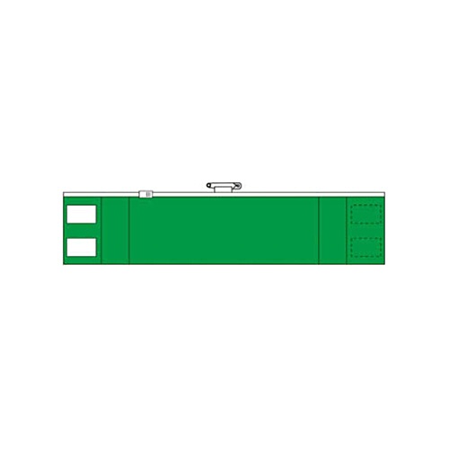 ＴＲＵＳＣＯ　ファスナー付腕章　緑　Ｔ－８４８４１Ａ　１枚1