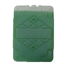 イノアックリビング　イノアック　保冷剤　容器５００ｇ　－１１℃　緑　２５×１４０×１９５ｍｍ　ＣＡＨ－５００－１１　１個