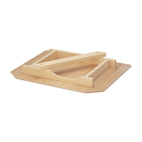 ナルセ商工　カネ三　木製鏝板　ＫＴＥ－Ｌ　１個