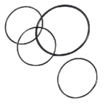 ＮＯＫクリューバー　ＮＯＫ　Ｏリング　１種Ａ　ニトリルゴム（１．９ｍｍ×５．８ｍｍ）　ＯＲ－１ＡＰ６－Ｎ　１パック（１０個）